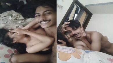 College Girlfriend Nangi Karke Maza Leta Desi Launda