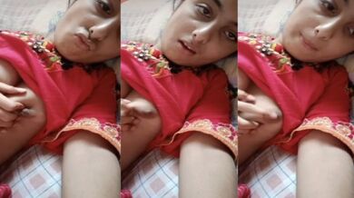 Erotic pink dress wali punjabi college girl nude
