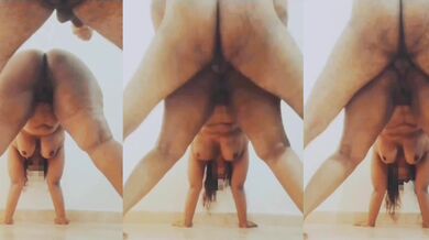 Fat thighs indian aunty banged gym trainer